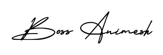 Express your personality with a custom Boss Animesh signature crafted with AmerikaSignatureDemo-Regular typography. Free transparent PNG download available. Boss Animesh signature style 3 images and pictures png