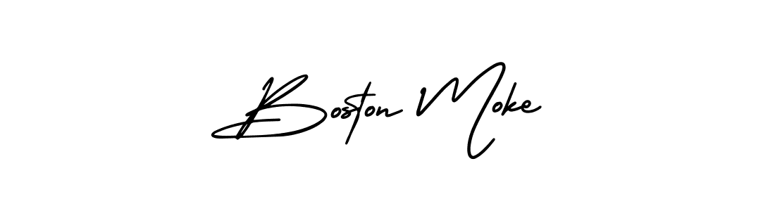 Best and Professional Signature Style for Boston Moke. AmerikaSignatureDemo-Regular Best Signature Style Collection. Boston Moke signature style 3 images and pictures png