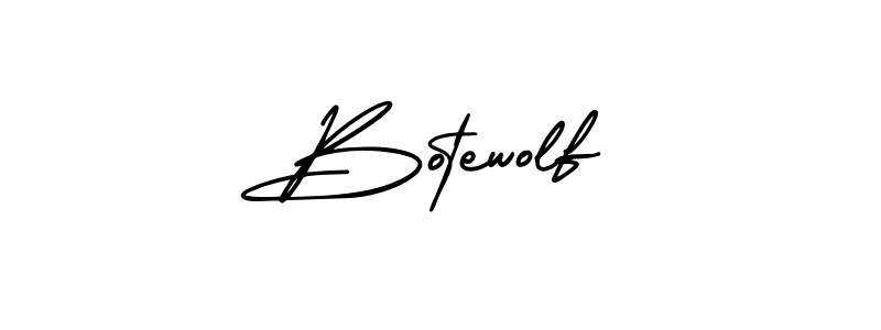 Best and Professional Signature Style for Botewolf. AmerikaSignatureDemo-Regular Best Signature Style Collection. Botewolf signature style 3 images and pictures png