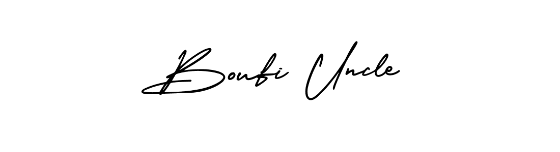 Best and Professional Signature Style for Boufi Uncle. AmerikaSignatureDemo-Regular Best Signature Style Collection. Boufi Uncle signature style 3 images and pictures png