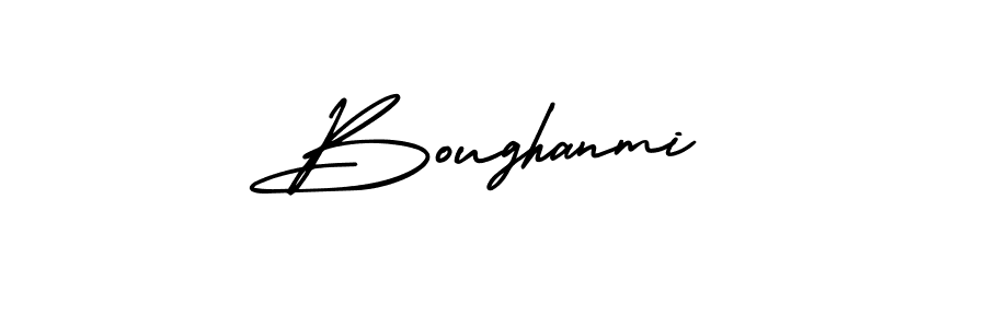 You can use this online signature creator to create a handwritten signature for the name Boughanmi. This is the best online autograph maker. Boughanmi signature style 3 images and pictures png