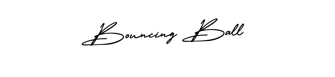 Design your own signature with our free online signature maker. With this signature software, you can create a handwritten (AmerikaSignatureDemo-Regular) signature for name Bouncing Ball. Bouncing Ball signature style 3 images and pictures png