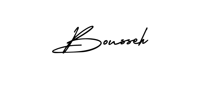 This is the best signature style for the Bousseh name. Also you like these signature font (AmerikaSignatureDemo-Regular). Mix name signature. Bousseh signature style 3 images and pictures png