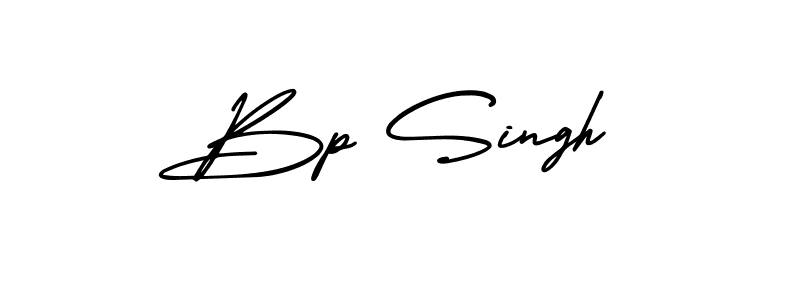 The best way (AmerikaSignatureDemo-Regular) to make a short signature is to pick only two or three words in your name. The name Bp Singh include a total of six letters. For converting this name. Bp Singh signature style 3 images and pictures png