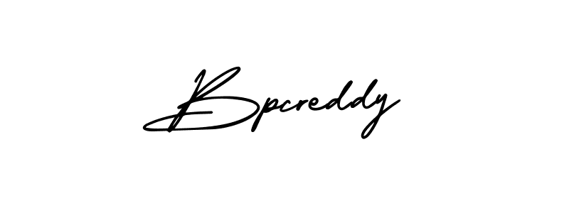 You should practise on your own different ways (AmerikaSignatureDemo-Regular) to write your name (Bpcreddy) in signature. don't let someone else do it for you. Bpcreddy signature style 3 images and pictures png