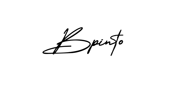 Make a beautiful signature design for name Bpinto. Use this online signature maker to create a handwritten signature for free. Bpinto signature style 3 images and pictures png