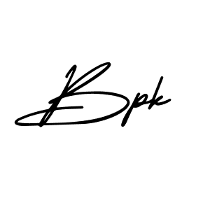 Make a beautiful signature design for name Bpk. With this signature (AmerikaSignatureDemo-Regular) style, you can create a handwritten signature for free. Bpk signature style 3 images and pictures png