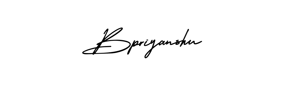 It looks lik you need a new signature style for name Bpriyanshu. Design unique handwritten (AmerikaSignatureDemo-Regular) signature with our free signature maker in just a few clicks. Bpriyanshu signature style 3 images and pictures png