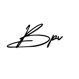 Make a beautiful signature design for name Bpv. Use this online signature maker to create a handwritten signature for free. Bpv signature style 3 images and pictures png