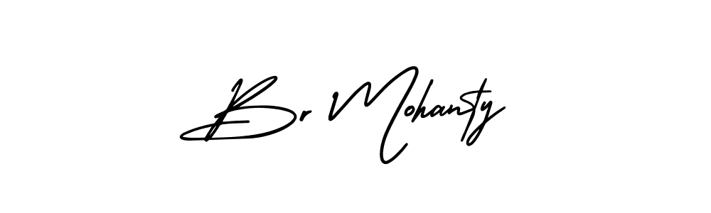 How to Draw Br Mohanty signature style? AmerikaSignatureDemo-Regular is a latest design signature styles for name Br Mohanty. Br Mohanty signature style 3 images and pictures png