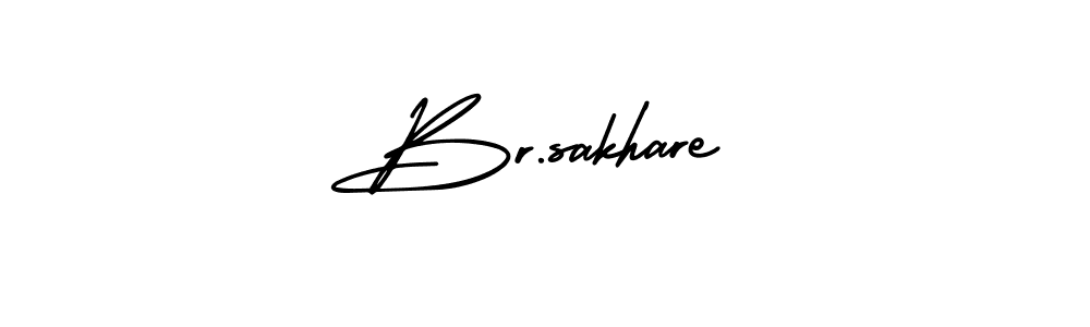 Best and Professional Signature Style for Br.sakhare. AmerikaSignatureDemo-Regular Best Signature Style Collection. Br.sakhare signature style 3 images and pictures png