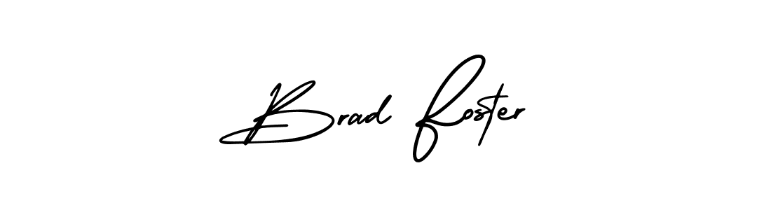 Make a beautiful signature design for name Brad Foster. Use this online signature maker to create a handwritten signature for free. Brad Foster signature style 3 images and pictures png