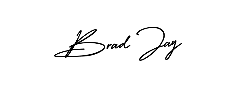 How to Draw Brad Jay signature style? AmerikaSignatureDemo-Regular is a latest design signature styles for name Brad Jay. Brad Jay signature style 3 images and pictures png