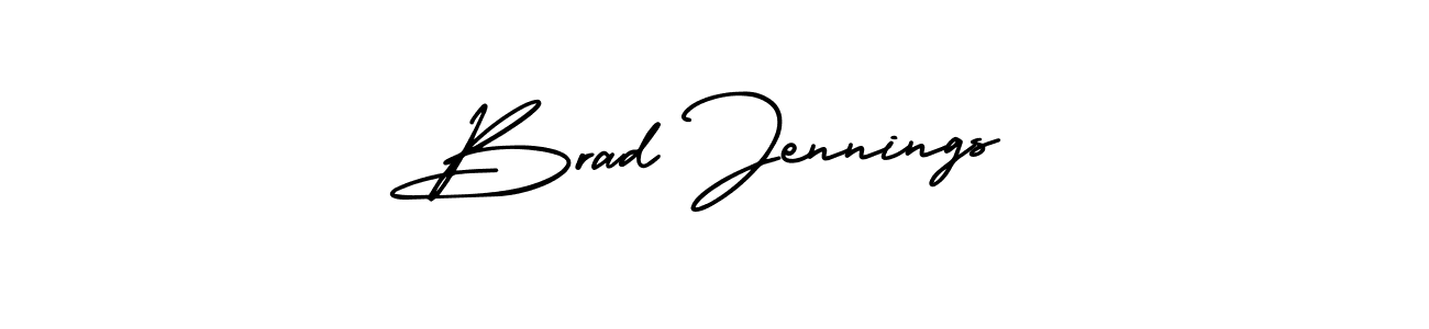 Best and Professional Signature Style for Brad Jennings. AmerikaSignatureDemo-Regular Best Signature Style Collection. Brad Jennings signature style 3 images and pictures png