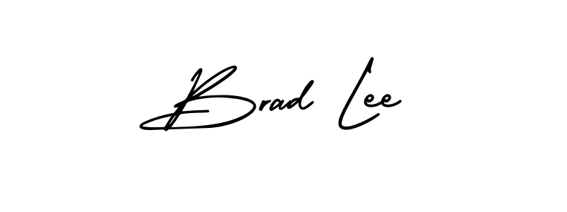 Also we have Brad Lee name is the best signature style. Create professional handwritten signature collection using AmerikaSignatureDemo-Regular autograph style. Brad Lee signature style 3 images and pictures png