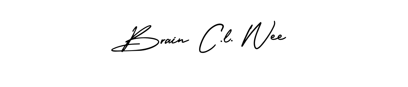 How to Draw Brain C.l. Wee signature style? AmerikaSignatureDemo-Regular is a latest design signature styles for name Brain C.l. Wee. Brain C.l. Wee signature style 3 images and pictures png