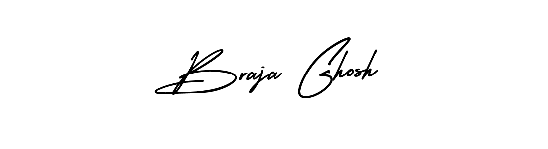 It looks lik you need a new signature style for name Braja Ghosh. Design unique handwritten (AmerikaSignatureDemo-Regular) signature with our free signature maker in just a few clicks. Braja Ghosh signature style 3 images and pictures png