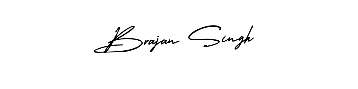 Design your own signature with our free online signature maker. With this signature software, you can create a handwritten (AmerikaSignatureDemo-Regular) signature for name Brajan Singh. Brajan Singh signature style 3 images and pictures png