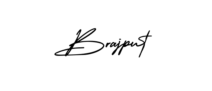 Make a beautiful signature design for name Brajput. With this signature (AmerikaSignatureDemo-Regular) style, you can create a handwritten signature for free. Brajput signature style 3 images and pictures png