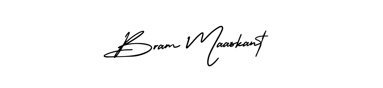 It looks lik you need a new signature style for name Bram Maaskant. Design unique handwritten (AmerikaSignatureDemo-Regular) signature with our free signature maker in just a few clicks. Bram Maaskant signature style 3 images and pictures png