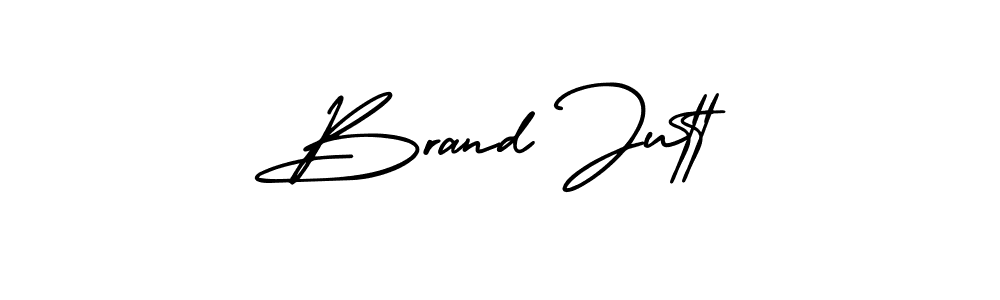 Similarly AmerikaSignatureDemo-Regular is the best handwritten signature design. Signature creator online .You can use it as an online autograph creator for name Brand Jutt. Brand Jutt signature style 3 images and pictures png