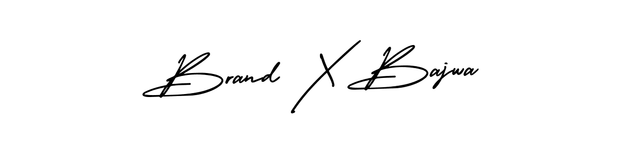 Also we have Brand X Bajwa name is the best signature style. Create professional handwritten signature collection using AmerikaSignatureDemo-Regular autograph style. Brand X Bajwa signature style 3 images and pictures png