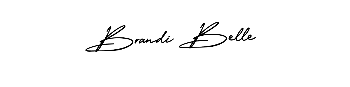 AmerikaSignatureDemo-Regular is a professional signature style that is perfect for those who want to add a touch of class to their signature. It is also a great choice for those who want to make their signature more unique. Get Brandi Belle name to fancy signature for free. Brandi Belle signature style 3 images and pictures png