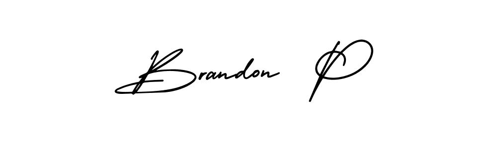 Once you've used our free online signature maker to create your best signature AmerikaSignatureDemo-Regular style, it's time to enjoy all of the benefits that Brandon  P name signing documents. Brandon  P signature style 3 images and pictures png