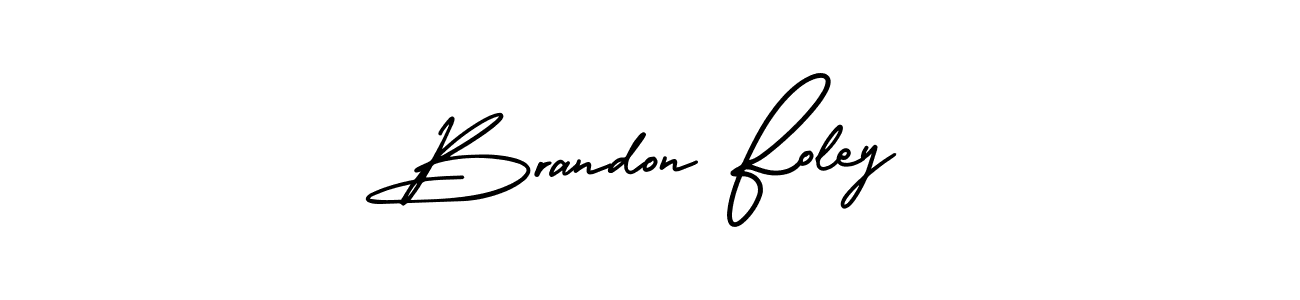 Brandon Foley stylish signature style. Best Handwritten Sign (AmerikaSignatureDemo-Regular) for my name. Handwritten Signature Collection Ideas for my name Brandon Foley. Brandon Foley signature style 3 images and pictures png