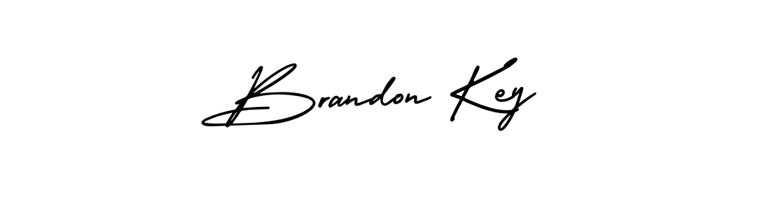 Create a beautiful signature design for name Brandon Key. With this signature (AmerikaSignatureDemo-Regular) fonts, you can make a handwritten signature for free. Brandon Key signature style 3 images and pictures png