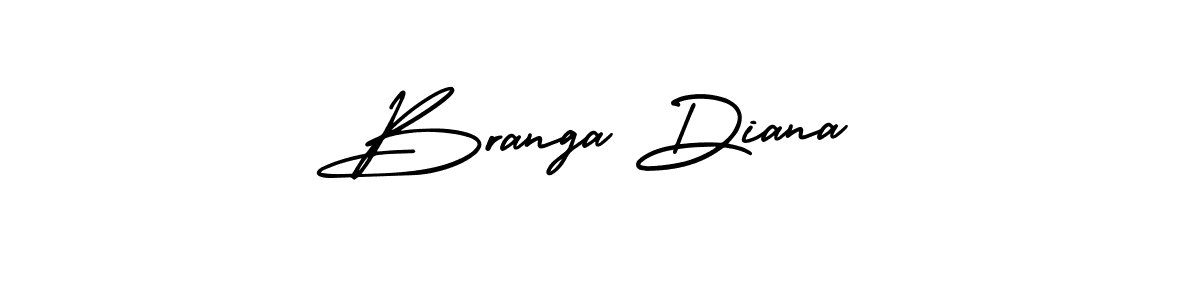 The best way (AmerikaSignatureDemo-Regular) to make a short signature is to pick only two or three words in your name. The name Branga Diana include a total of six letters. For converting this name. Branga Diana signature style 3 images and pictures png