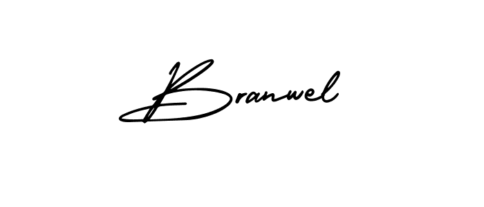 Branwel stylish signature style. Best Handwritten Sign (AmerikaSignatureDemo-Regular) for my name. Handwritten Signature Collection Ideas for my name Branwel. Branwel signature style 3 images and pictures png