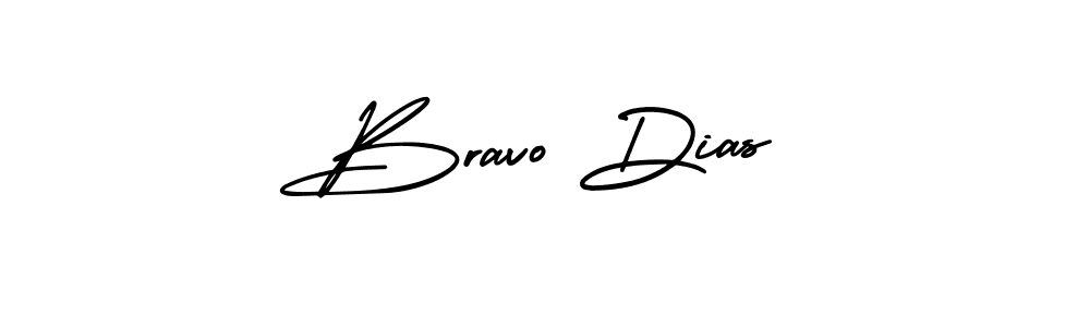 How to make Bravo Dias signature? AmerikaSignatureDemo-Regular is a professional autograph style. Create handwritten signature for Bravo Dias name. Bravo Dias signature style 3 images and pictures png
