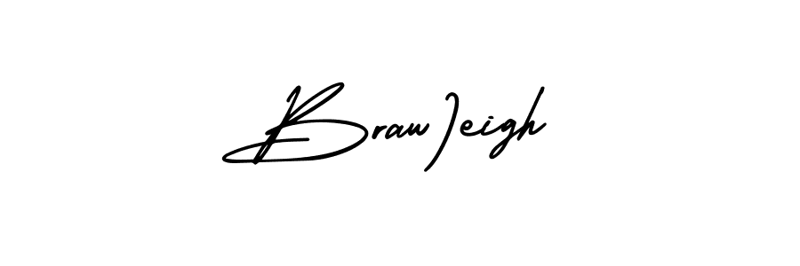 Best and Professional Signature Style for Braw)eigh. AmerikaSignatureDemo-Regular Best Signature Style Collection. Braw)eigh signature style 3 images and pictures png