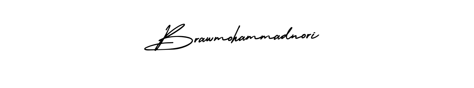 You can use this online signature creator to create a handwritten signature for the name Brawmohammadnori. This is the best online autograph maker. Brawmohammadnori signature style 3 images and pictures png