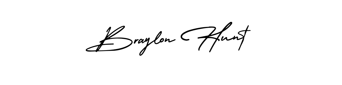 Once you've used our free online signature maker to create your best signature AmerikaSignatureDemo-Regular style, it's time to enjoy all of the benefits that Braylon Hunt name signing documents. Braylon Hunt signature style 3 images and pictures png