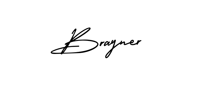 Best and Professional Signature Style for Brayner. AmerikaSignatureDemo-Regular Best Signature Style Collection. Brayner signature style 3 images and pictures png