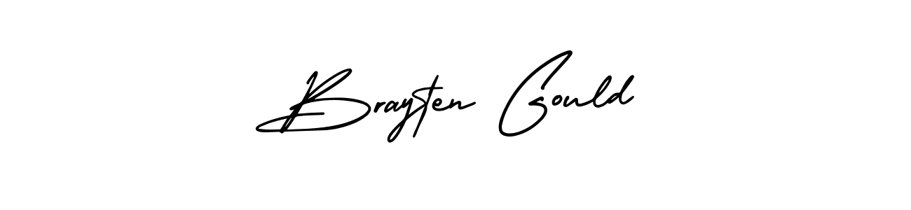 Once you've used our free online signature maker to create your best signature AmerikaSignatureDemo-Regular style, it's time to enjoy all of the benefits that Brayten Gould name signing documents. Brayten Gould signature style 3 images and pictures png