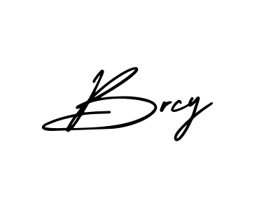 How to make Brcy signature? AmerikaSignatureDemo-Regular is a professional autograph style. Create handwritten signature for Brcy name. Brcy signature style 3 images and pictures png