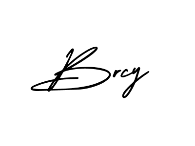 How to make Brcy signature? AmerikaSignatureDemo-Regular is a professional autograph style. Create handwritten signature for Brcy name. Brcy signature style 3 images and pictures png