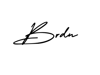 Make a beautiful signature design for name Brdn. With this signature (AmerikaSignatureDemo-Regular) style, you can create a handwritten signature for free. Brdn signature style 3 images and pictures png