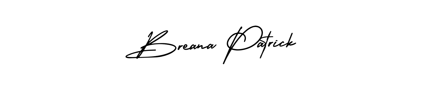 Also You can easily find your signature by using the search form. We will create Breana Patrick name handwritten signature images for you free of cost using AmerikaSignatureDemo-Regular sign style. Breana Patrick signature style 3 images and pictures png