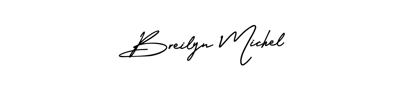 Once you've used our free online signature maker to create your best signature AmerikaSignatureDemo-Regular style, it's time to enjoy all of the benefits that Breilyn Michel name signing documents. Breilyn Michel signature style 3 images and pictures png