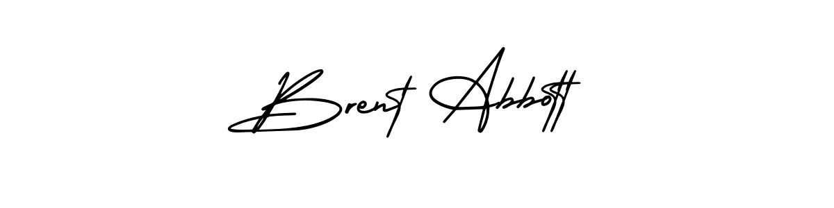 How to make Brent Abbott signature? AmerikaSignatureDemo-Regular is a professional autograph style. Create handwritten signature for Brent Abbott name. Brent Abbott signature style 3 images and pictures png