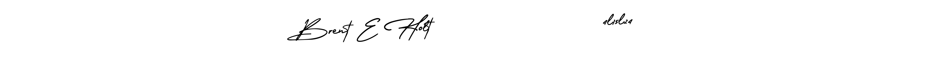 How to make Brent E Holt                   4l15l24 signature? AmerikaSignatureDemo-Regular is a professional autograph style. Create handwritten signature for Brent E Holt                   4l15l24 name. Brent E Holt                   4l15l24 signature style 3 images and pictures png