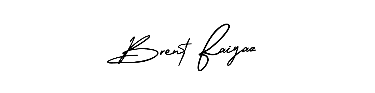 You should practise on your own different ways (AmerikaSignatureDemo-Regular) to write your name (Brent Faiyaz) in signature. don't let someone else do it for you. Brent Faiyaz signature style 3 images and pictures png