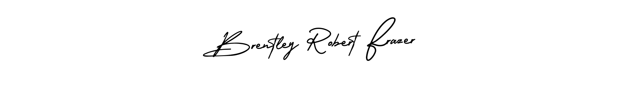 Brentley Robert Frazer stylish signature style. Best Handwritten Sign (AmerikaSignatureDemo-Regular) for my name. Handwritten Signature Collection Ideas for my name Brentley Robert Frazer. Brentley Robert Frazer signature style 3 images and pictures png