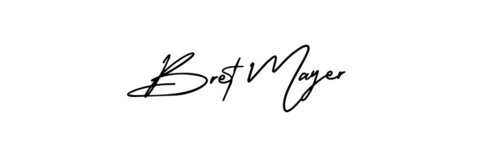 Check out images of Autograph of Bret Mayer name. Actor Bret Mayer Signature Style. AmerikaSignatureDemo-Regular is a professional sign style online. Bret Mayer signature style 3 images and pictures png