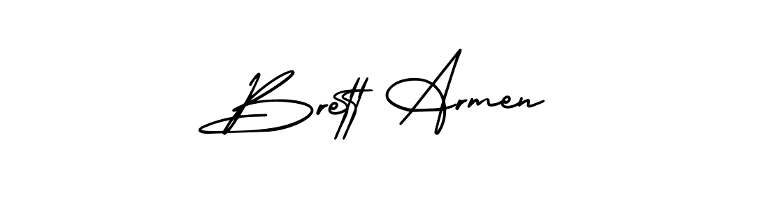 Once you've used our free online signature maker to create your best signature AmerikaSignatureDemo-Regular style, it's time to enjoy all of the benefits that Brett Armen name signing documents. Brett Armen signature style 3 images and pictures png