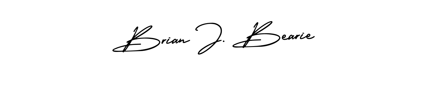 How to Draw Brian J. Bearie signature style? AmerikaSignatureDemo-Regular is a latest design signature styles for name Brian J. Bearie. Brian J. Bearie signature style 3 images and pictures png